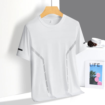 Men's Running Shirt – Quick Dry Breathable Sports T-Shirt