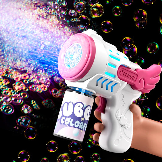 Automatic Bubble Gun for Kids with Electric Bubble Blower