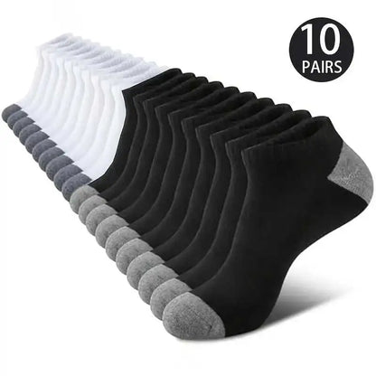 10 Pairs Women's Breathable Casual Socks for Everyday & Outdoor Wear
