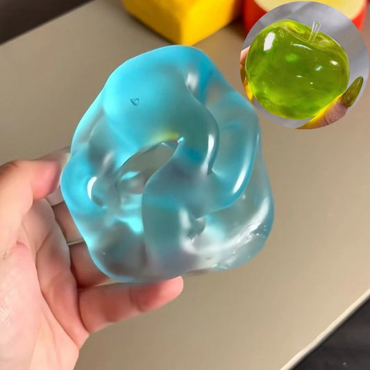 Apple Stress Ball – Squishy Slow Rebound Sensory Squeeze Toy
