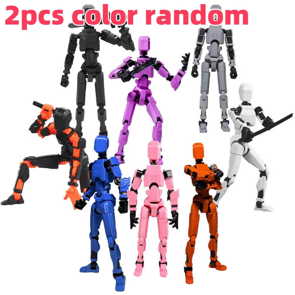 Robot Action Figure – Multi-Jointed Movable Model Toy