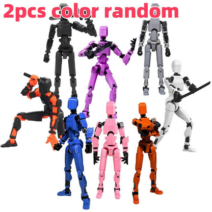 Robot Action Figure – Multi-Jointed Movable Model Toy