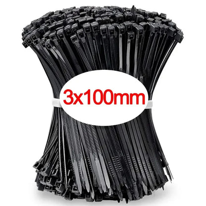 Nylon Cable Ties Self Locking Zip Ties for Cable Management
