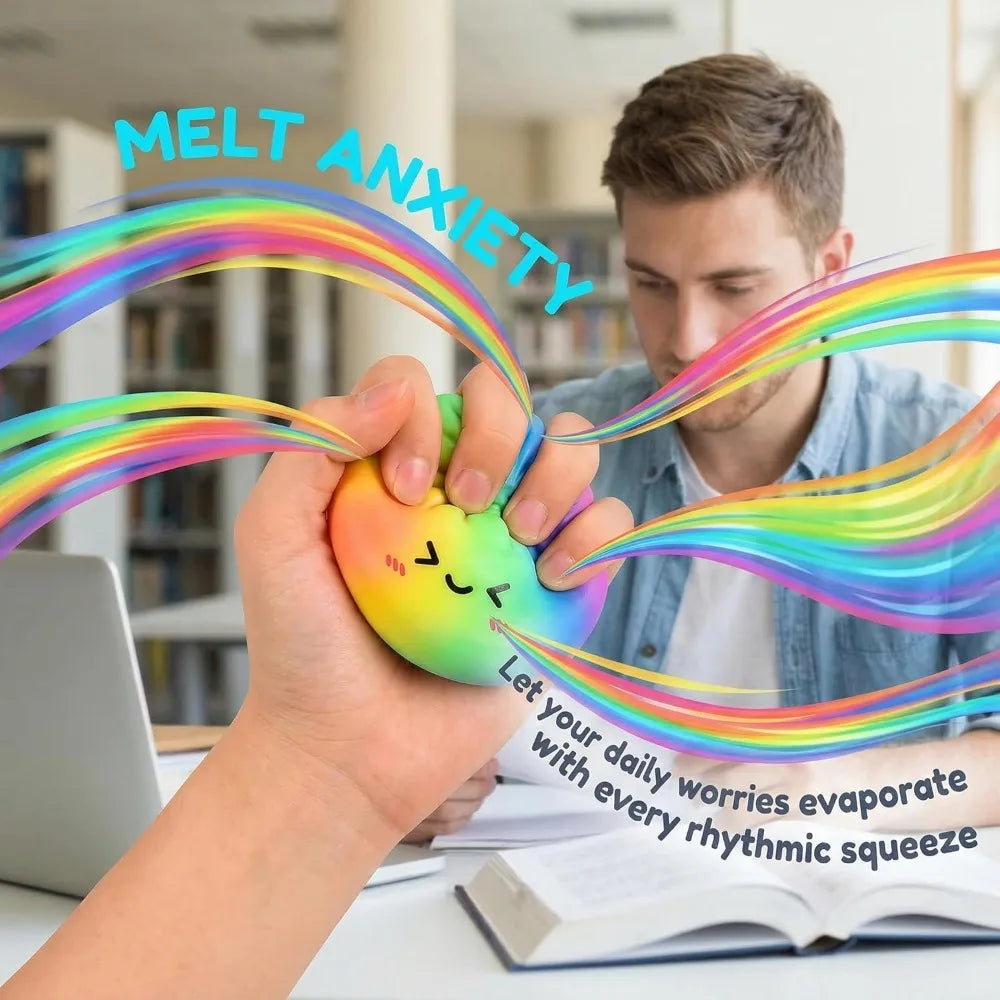 Dumpling Squishy Toy – Slow Rising Sensory Squeeze Fidget