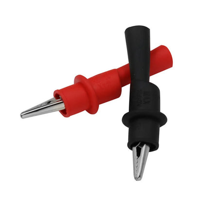 Multimeter Test Clips 10A 1000V Red & Black Clamp Set