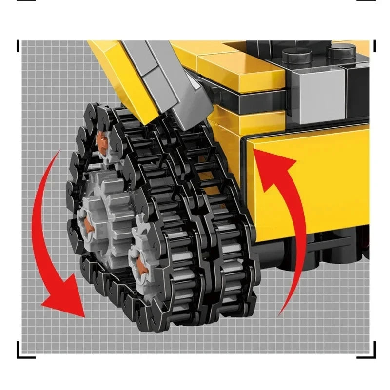 Mini Robot Building Blocks – DIY Bricks Creative Model Kit