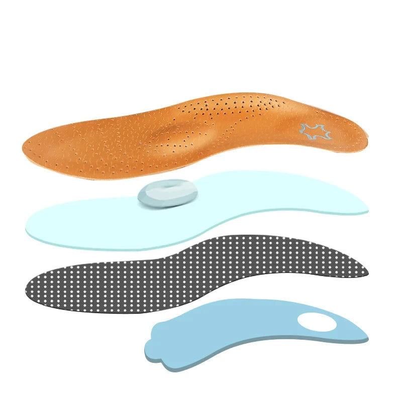 Orthotic Insoles with Arch Support for Flat Feet and Everyday Comfort