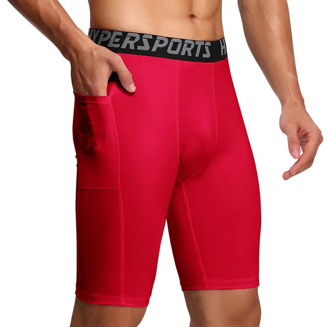 Men's Compression Shorts for Running Gym Workout and Training