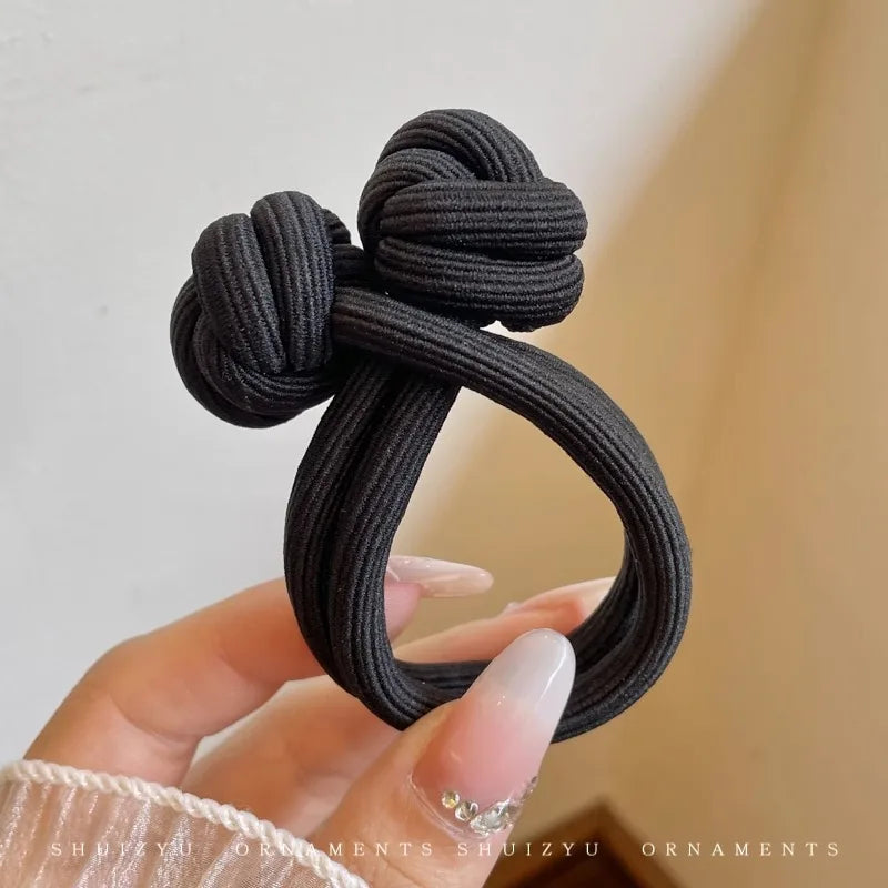 Women's Stretchy Hair Ties – Elastic Ponytail Bands for Daily Use