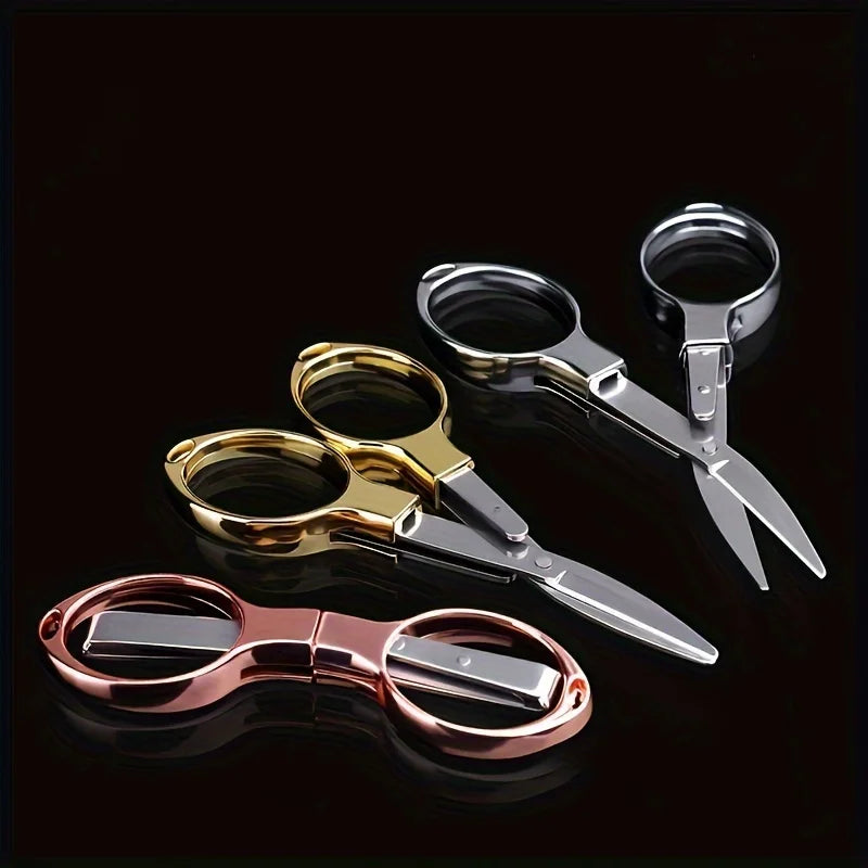 Folding Scissors – Portable Stainless Steel Travel Scissors