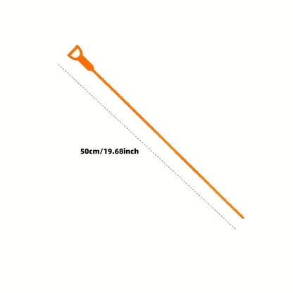 Drain Snake Tool – Hand Crank Hair Clog Remover for Sinks