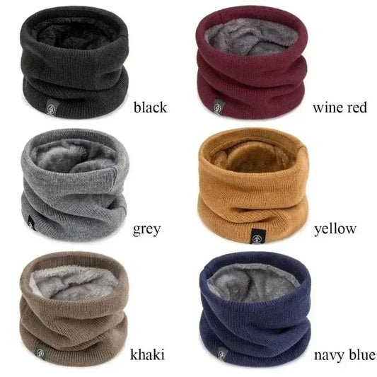 Knitted Neck Warmer for Winter Running Hiking and Outdoor Sports