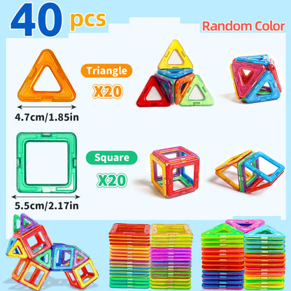 Magnetic Building Blocks – STEM Construction Toys for Kids