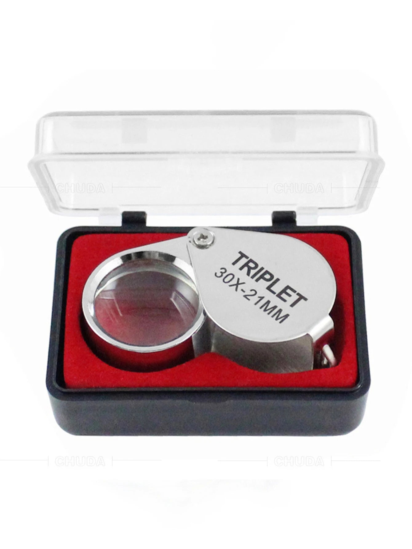 Jewelry Magnifying Loupe – Portable Folding Magnifier for Reading