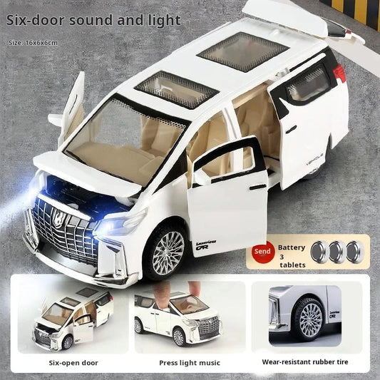 Pull Back Toy Car with Lights & Sound, 1:43 Diecast Model