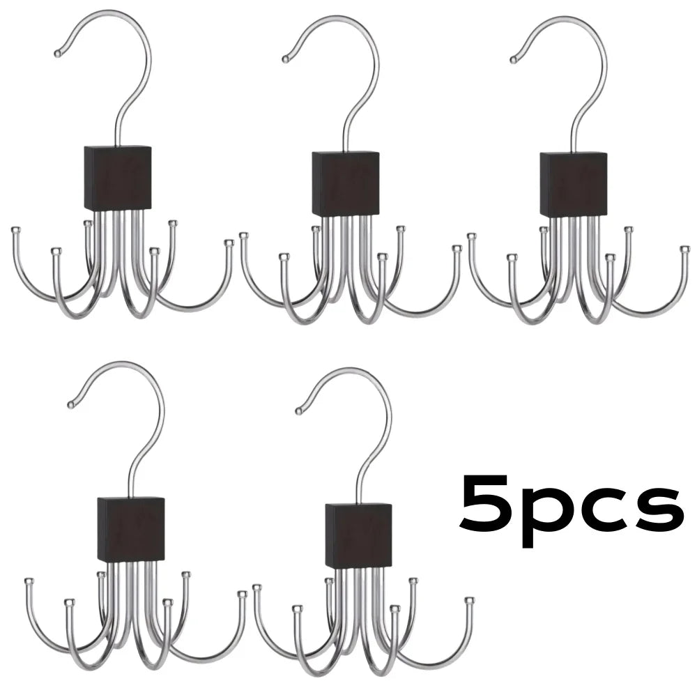 Rotating Storage Hanger – 360° Multi Hook Closet Organizer