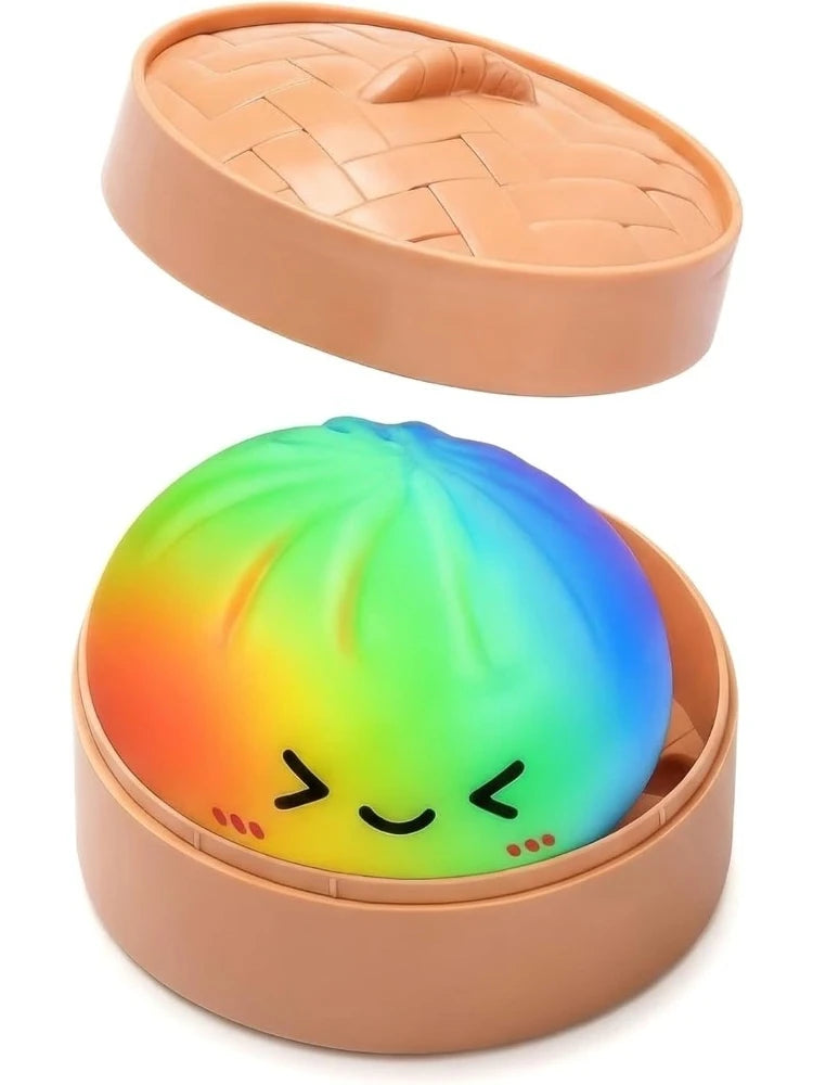 Dumpling Squishy Toy – Slow Rising Sensory Squeeze Fidget