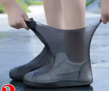 Waterproof Shoe Covers Reusable Rain Overshoes for Adults