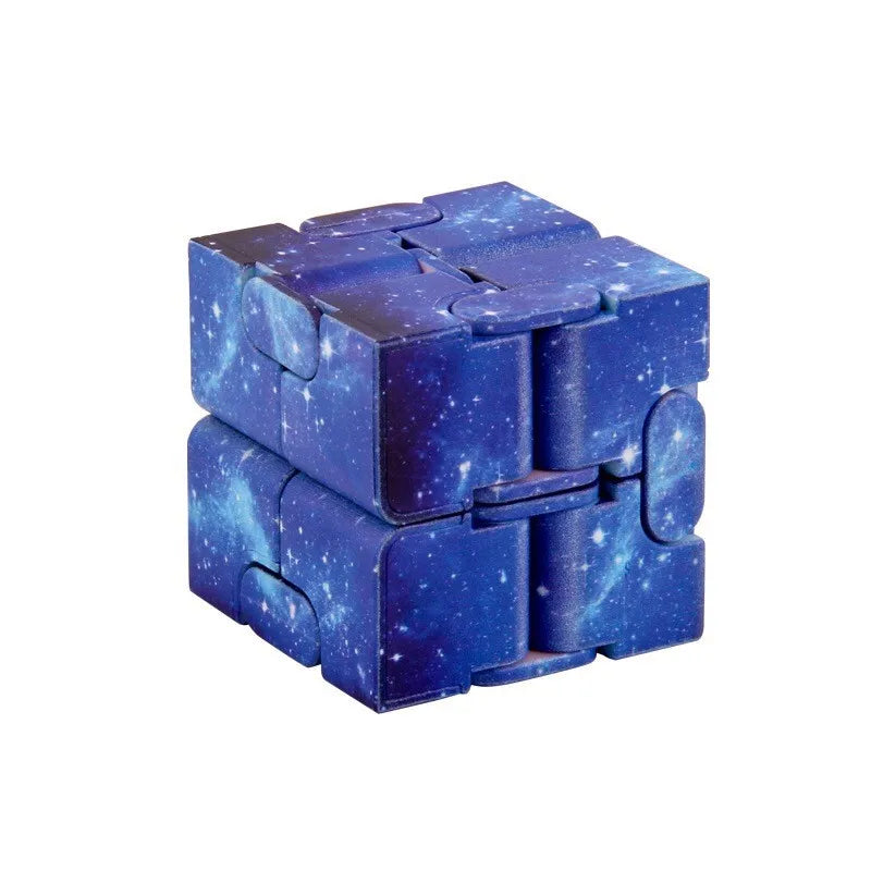Infinity Fidget Cube – Colorful Folding Desk Fidget Toy