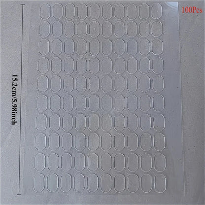 Double Sided Mounting Tape – 200PCS Transparent Waterproof Adhesive Pads