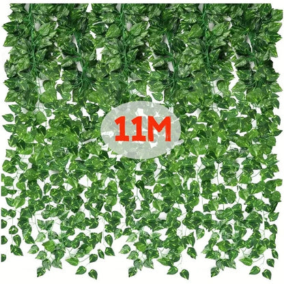 Artificial Ivy Garland – Green Hanging Vine for Home & Party Decor