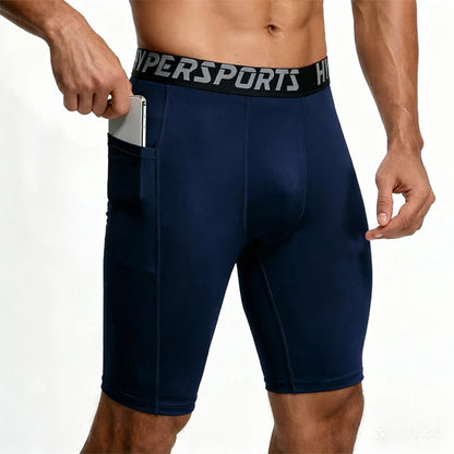 Men's Compression Shorts for Running Gym Workout and Training