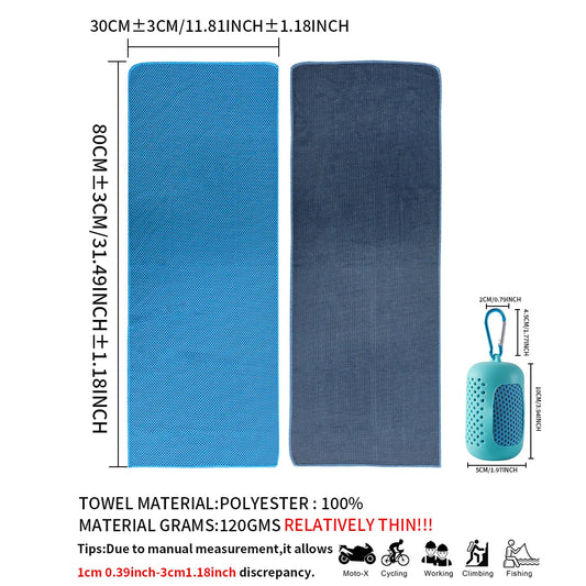 Cooling Towel – Portable Quick Dry Sports and Fitness Towel
