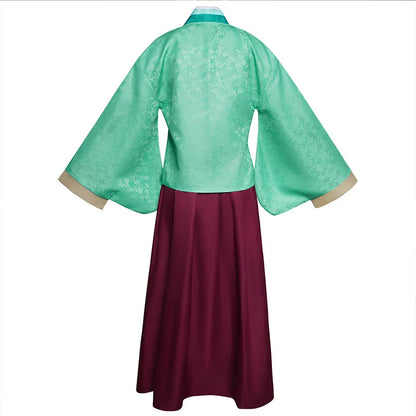 Women’s Anime Cosplay Costume – Kimono Top & Skirt Dress-Up Set