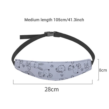 Baby Car Seat Head Support – Adjustable Stroller Belt