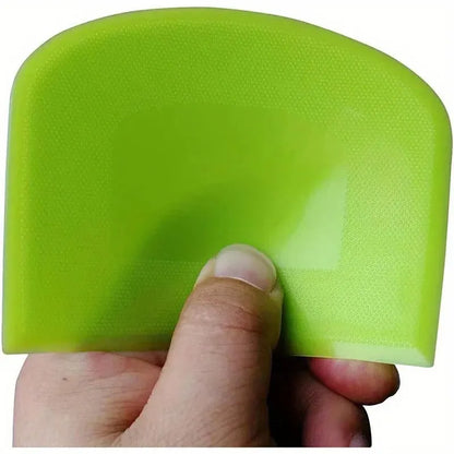 Cake Scraper with Smooth Edge for Frosting, Dough and Baking