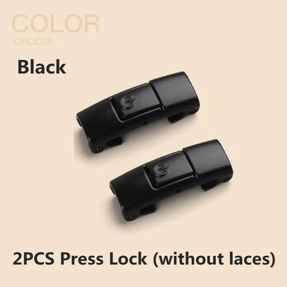 No Tie Shoe Laces with Press Lock for Kids and Adults