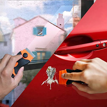 Razor Blade Scraper Set with 21 Pieces for Sticker Removal