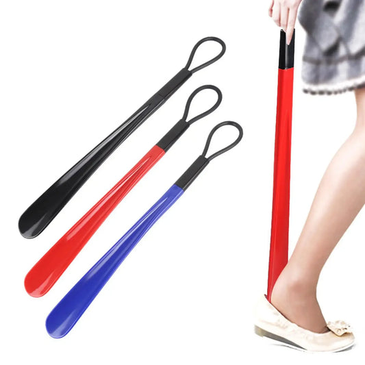 Long Shoe Horn 48cm Plastic Shoe Lifter for Easy Shoe Wearing