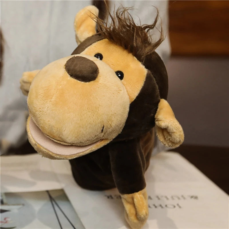 Hand Finger Puppets Plush Cartoon Toys for Kids and Family Play