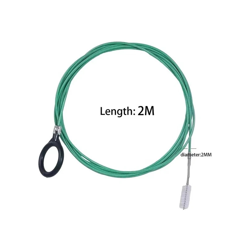 Car Drain Cleaning Brush – 2M Flexible Sunroof Drain Unclogger