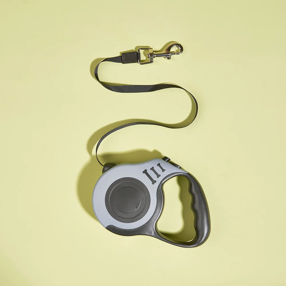 Retractable Dog Leash for Small Dogs & Cats – 3M or 5M Nylon Lead
