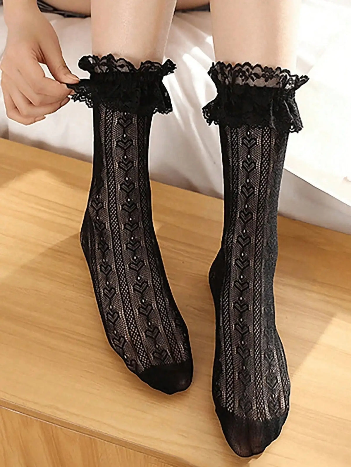 Women's Warm Socks Thick Mid Length Casual Socks for Cold Weather