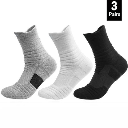 Men's Soccer Socks – Breathable Anti-Slip Sports Socks EU 39-45