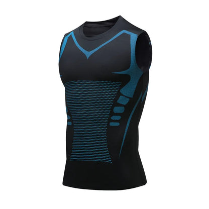 Men's Compression Tank Top Sleeveless Quick Dry Gym Workout Shirt