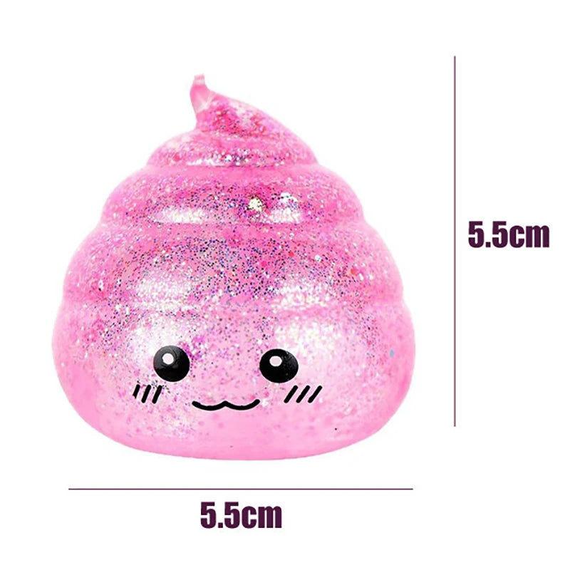 Poo Stress Ball – Squishy Fidget Stress Relief Toy for Adults