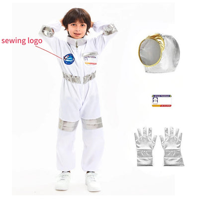 Astronaut Costume – Kids Space Jumpsuit for Halloween & Parties
