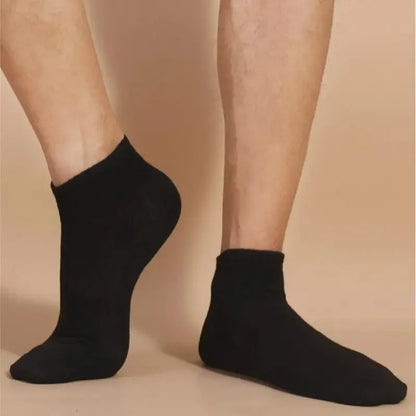 10 Pairs Unisex Low Cut Ankle Socks Breathable Casual Boat Socks
