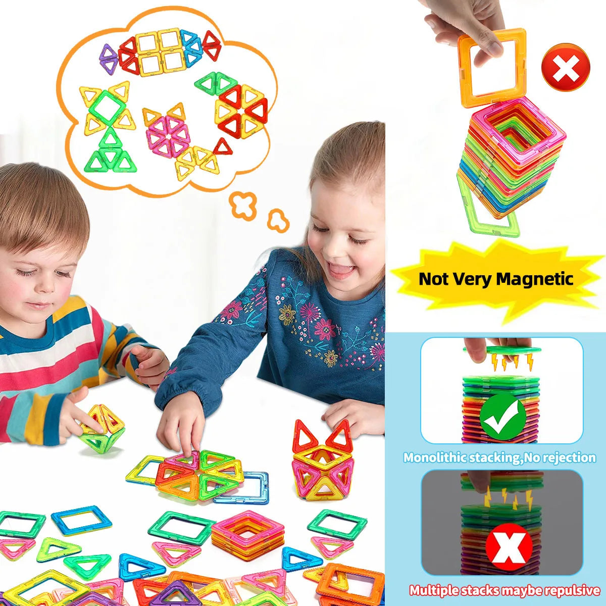 Magnetic Building Blocks – STEM Construction Toys for Kids