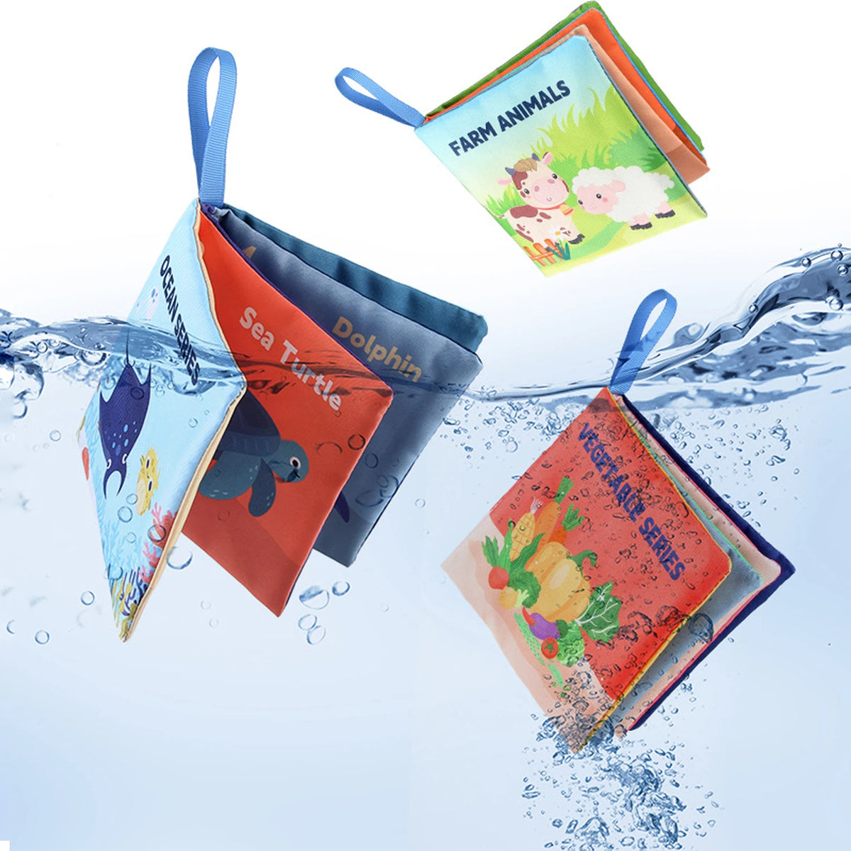 Baby Sensory Book – Soft Touch & Feel High Contrast Learning Toy