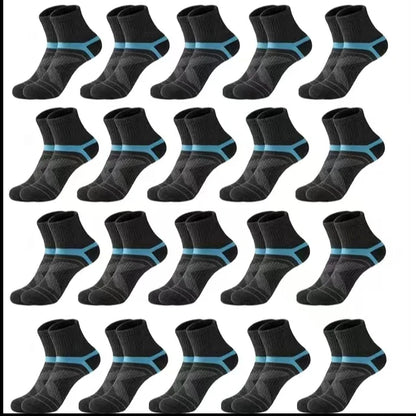 Men’s Sports Socks – 3 Pairs Hiking Running Basketball Socks