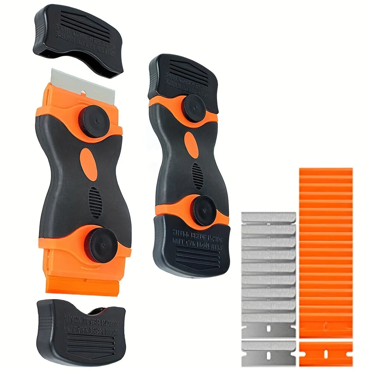 Razor Blade Scraper Set with 21 Pieces for Sticker Removal