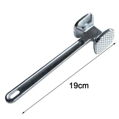 Meat Tenderizer Hammer Zinc Alloy Mallet for Steak Chicken and Pork
