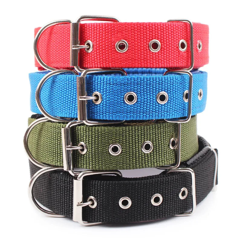 Nylon Dog Collar – Solid Breakaway Collar for Dogs