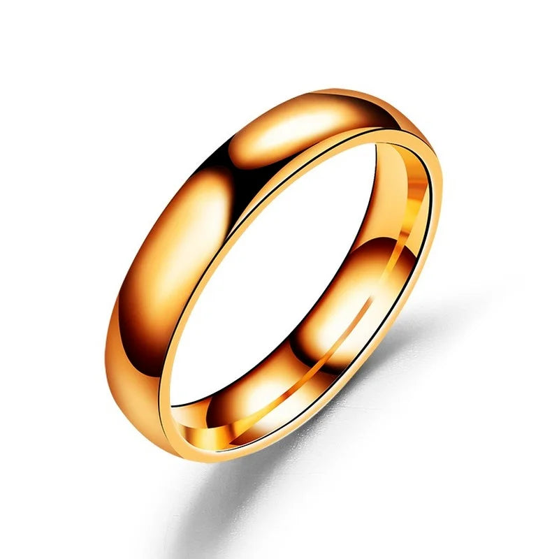 6mm Stainless Steel Wedding Band for Men and Women