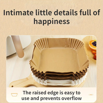 Air Fryer Paper Liners Disposable Non Stick Parchment Baking Sheets